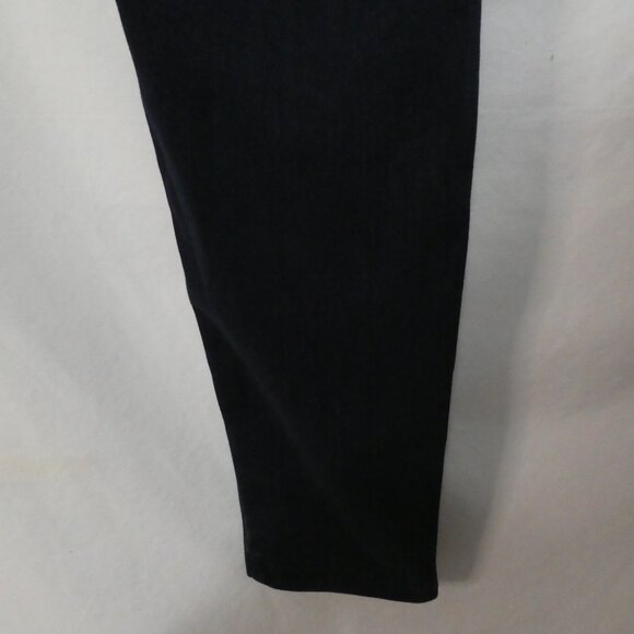 HUE | XL - extra large | Dark Blue Sleek Form-Fitting Slip-On Pants - Picture 15 of 16